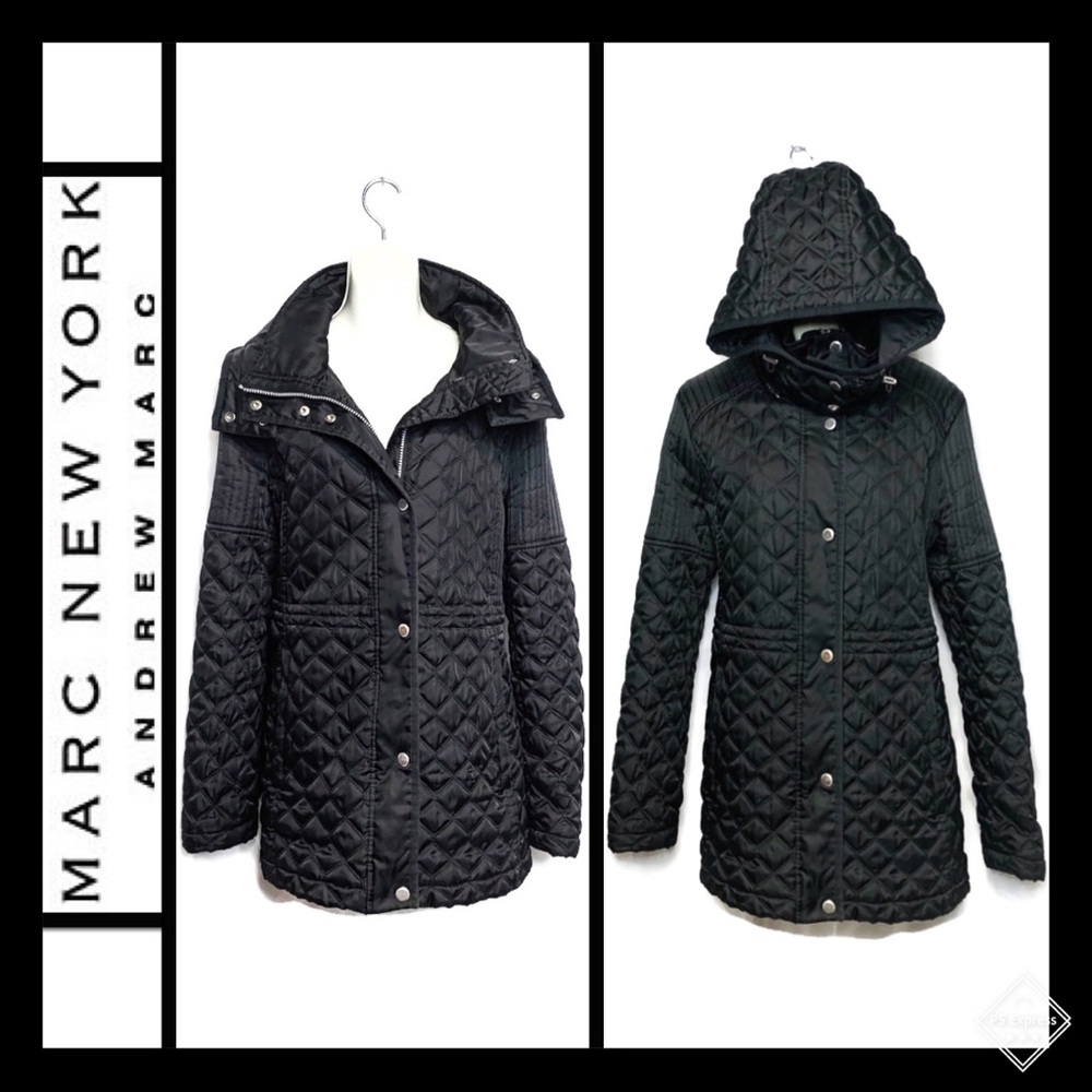 Marc New York Plus Tribeca Quilted Anorak Jacket